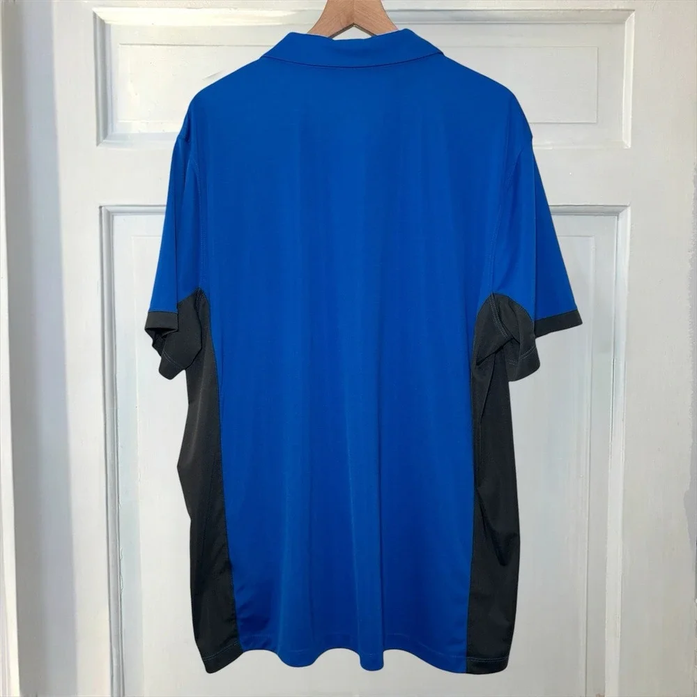 Florida Gators Nike Dri-FIT Men XXL Royal Blue Short Sleeve Polo Shirt NCAA